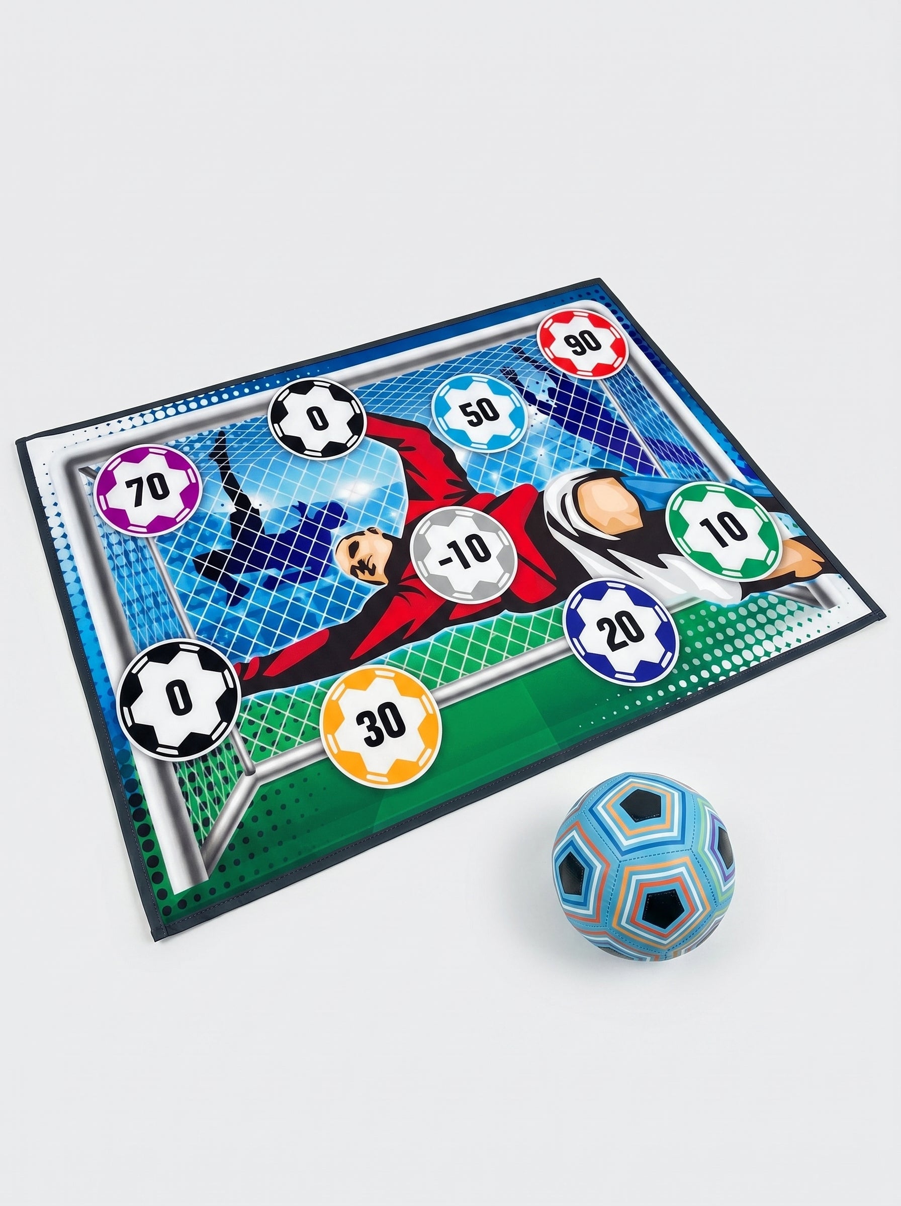 TAPETE DE FUTBOL CON ADHESIVO