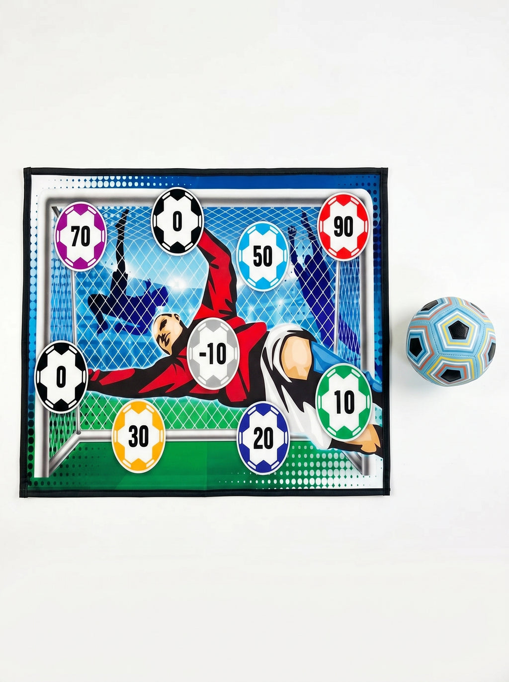 TAPETE DE FUTBOL CON ADHESIVO