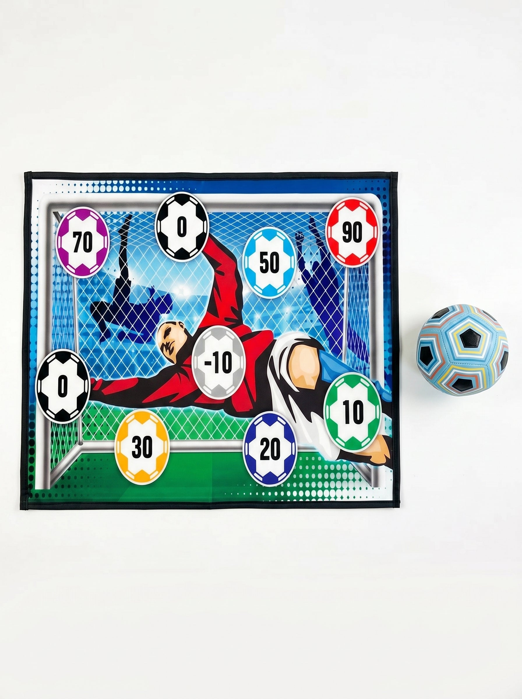TAPETE DE FUTBOL CON ADHESIVO